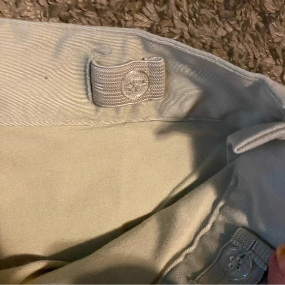 🐼🐼🐼Girls' Stretch Uniform Pleated Twill Skorts - Cat & Jack™ Beige sz 12 - Picture 5 of 6